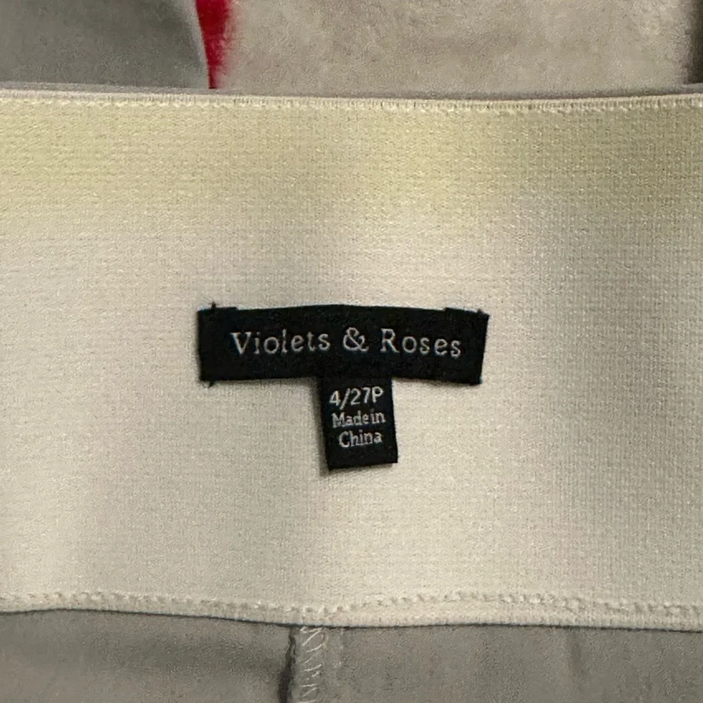 *NWT Violets & Roses Melisa High Rise Straight Pull On Pant - Picture 9 of 14